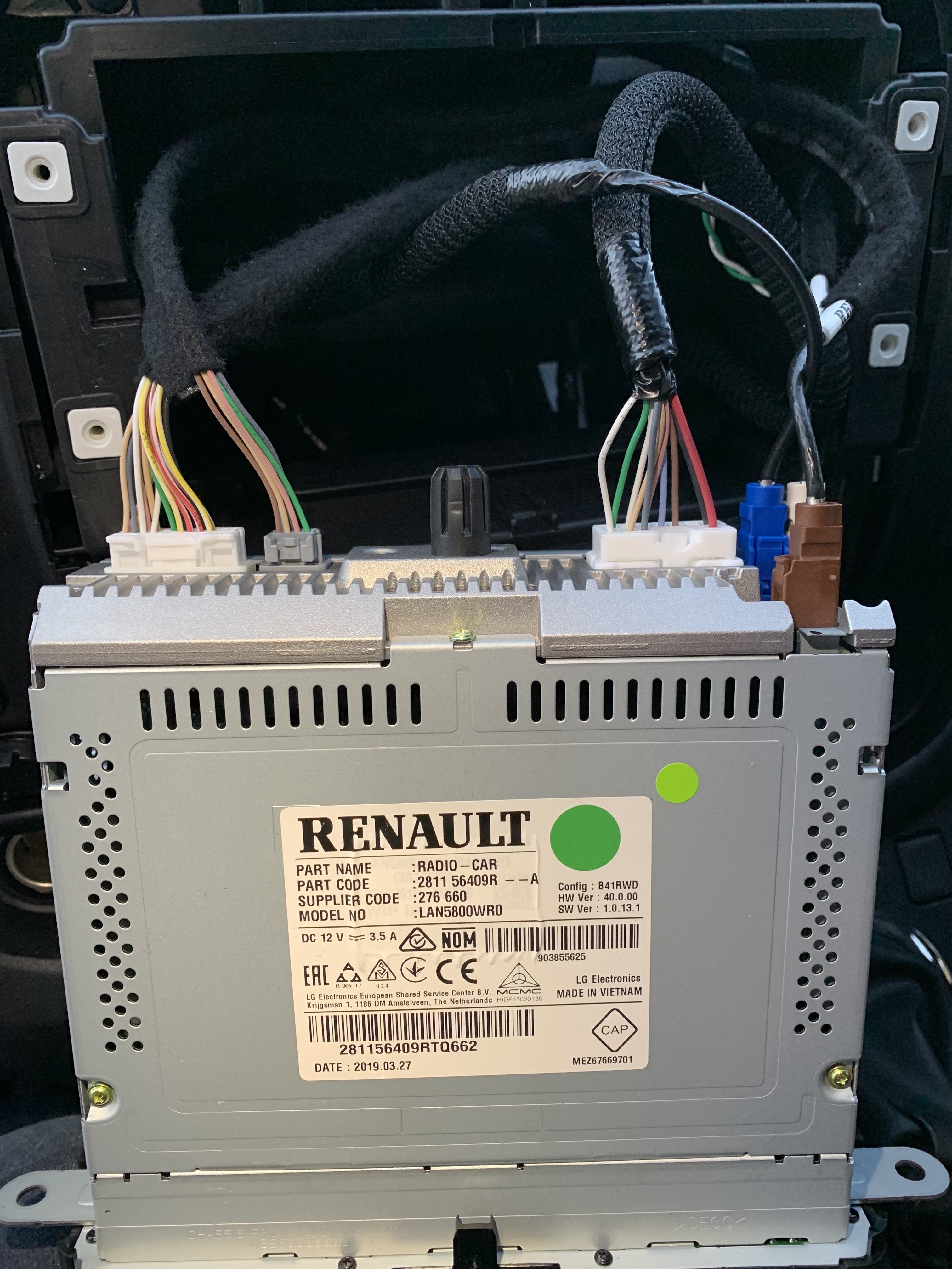 Renault media nav speaker wire colour identification. AMP install ***  Solved *** | Independent Renault Forums